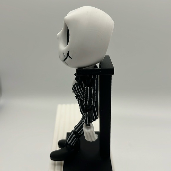 3D printed Articulated Jack Skellington Fidget Toy Fun Collectible Str… - Picture 2 of 3